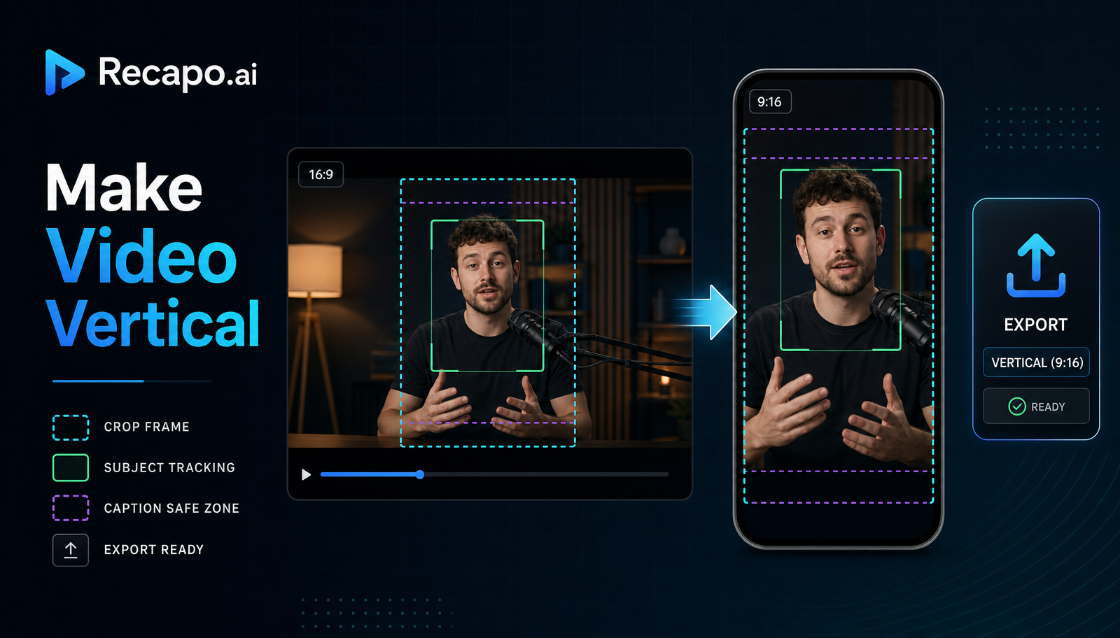 How to Make a Video Vertical (9:16) for Shorts, Reels & TikTok blog thumbnail
