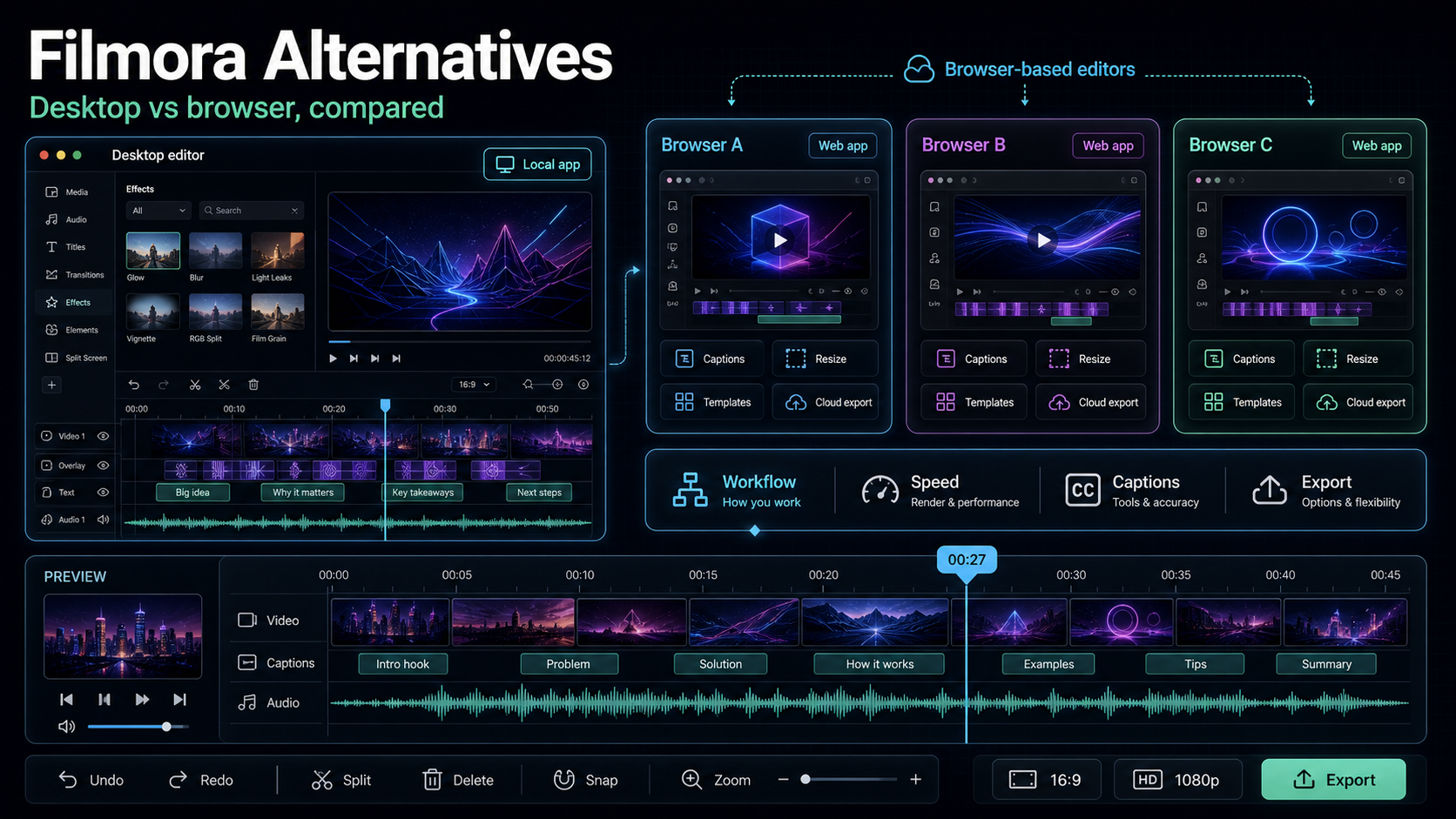 Filmora Alternatives Worth Trying in 2026 blog cover illustration
