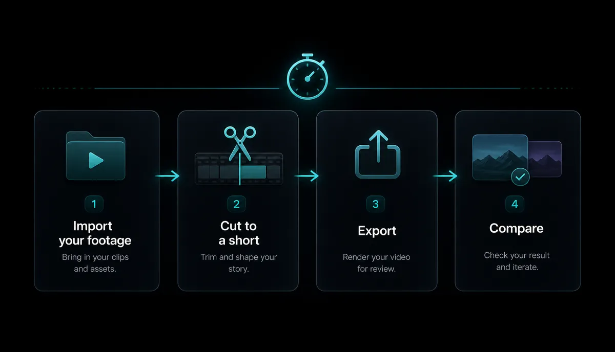 Filmora Alternatives Worth Trying in 2026 detail image: Alternative test workflow