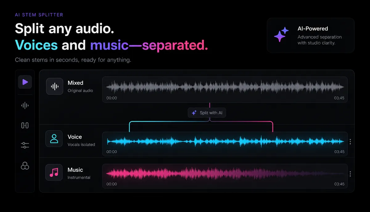 How to Remove Background Music From a Video detail image: Mute vs isolate decision tree