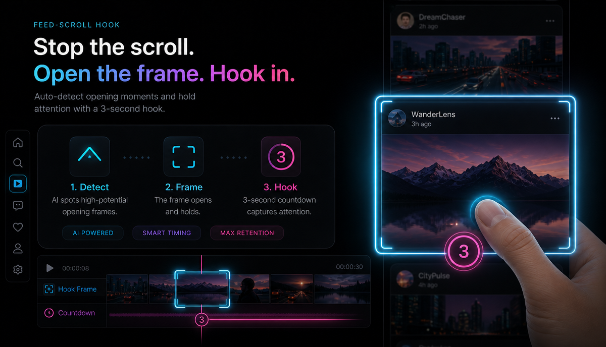 短视频开头钩子怎么写 文章详情图:Hook stack