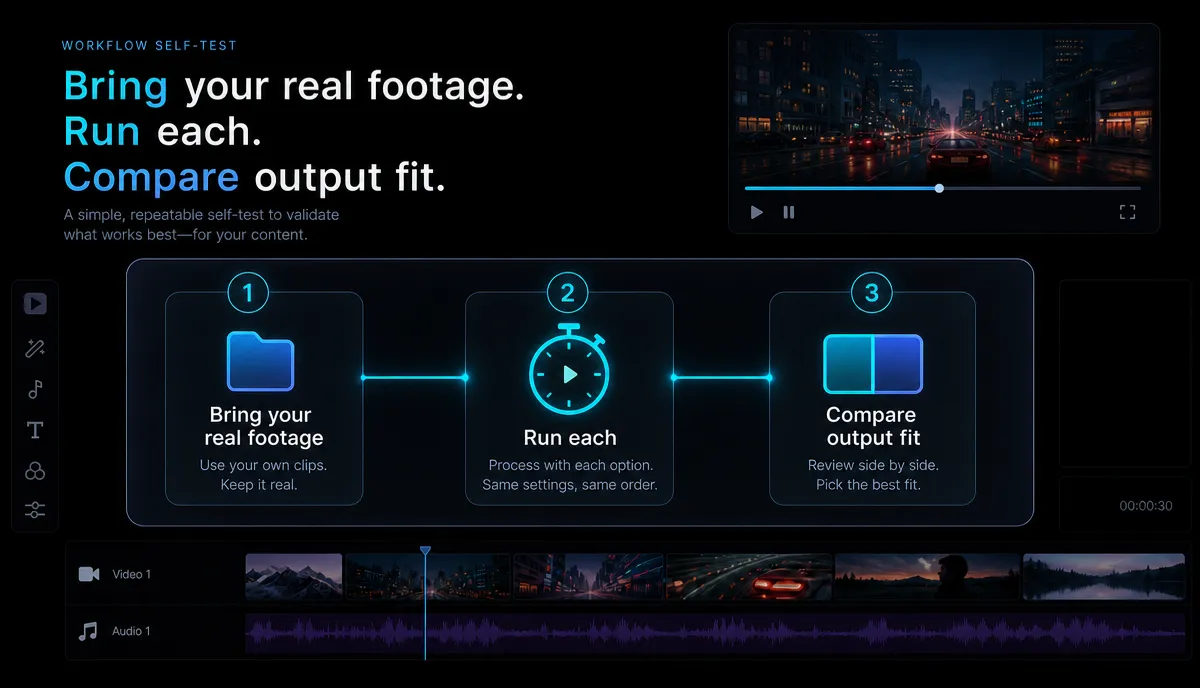 Pictory Alternatives for Script-to-Video (2026) detail image: Script-to-video alternative workflow