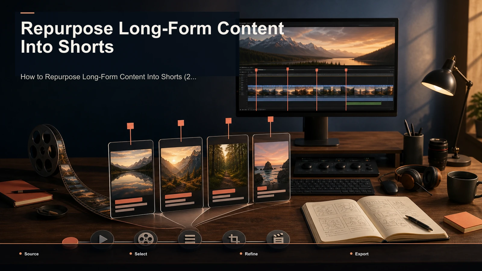 How to Repurpose Long-Form Content Into Shorts (2026)
