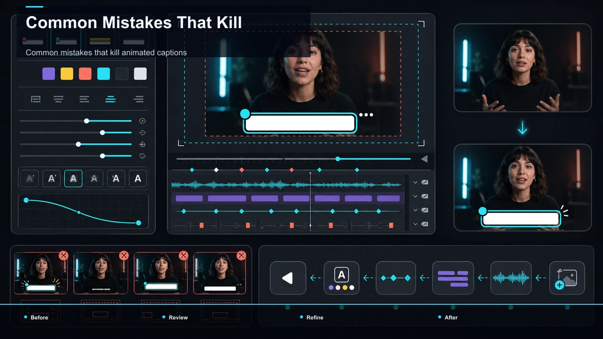 Before-and-after diagram for Common Mistakes That Kill.