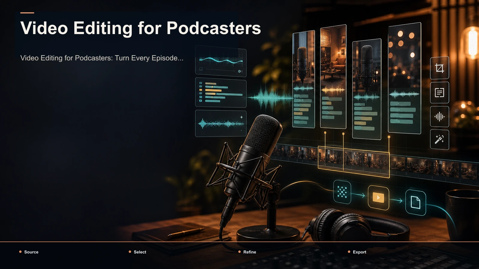Video Editing for Podcasters: Turn Every Episode into Short Clips