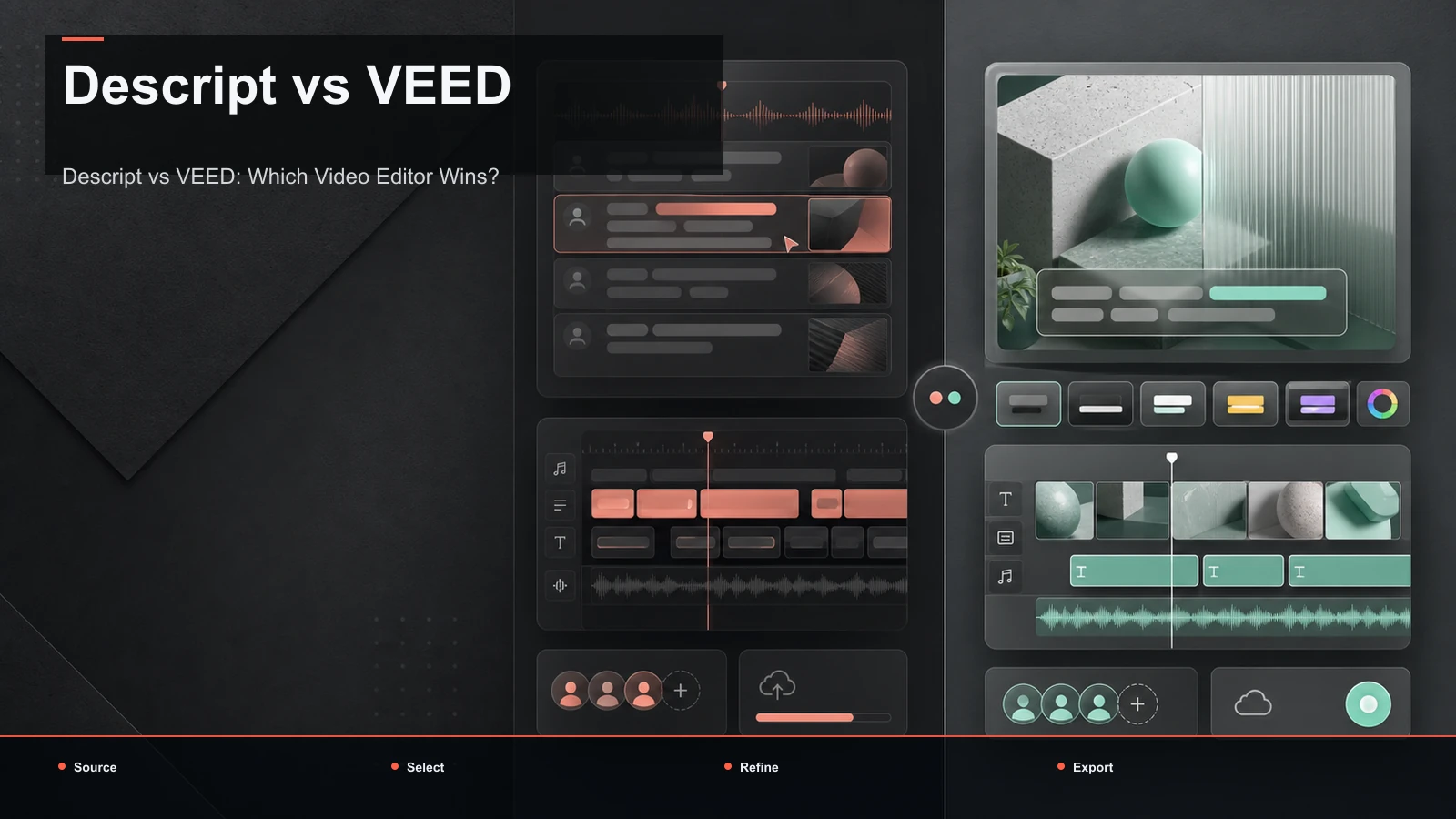 Descript vs VEED: Which Video Editor Wins?