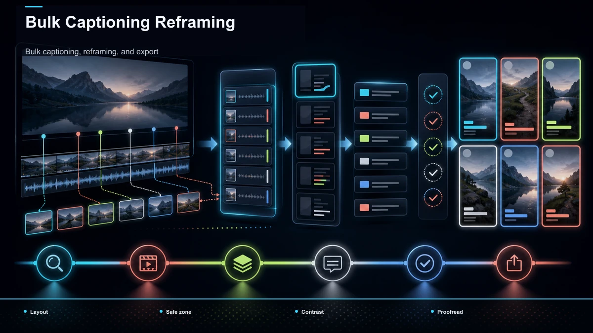 Annotated diagram for Bulk Captioning Reframing.