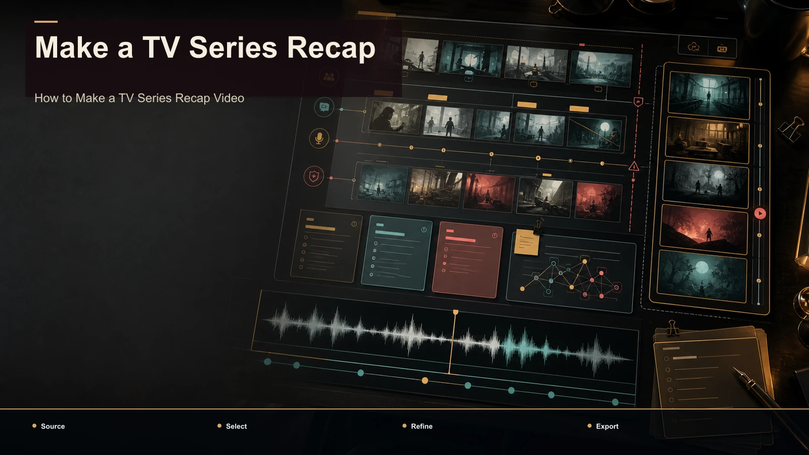 How to Make a TV Series Recap Video