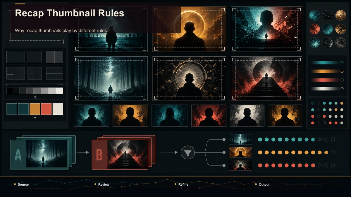 Verification checklist for Recap Thumbnail Rules.