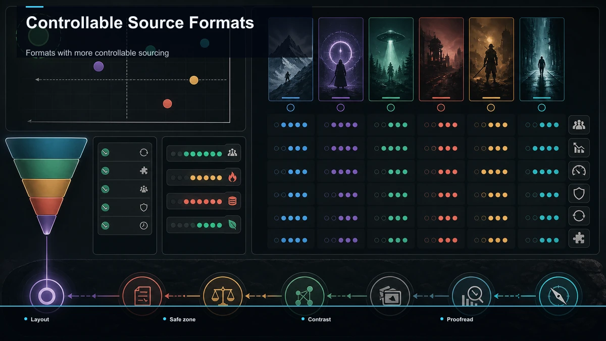 Annotated diagram for Controllable Source Formats.