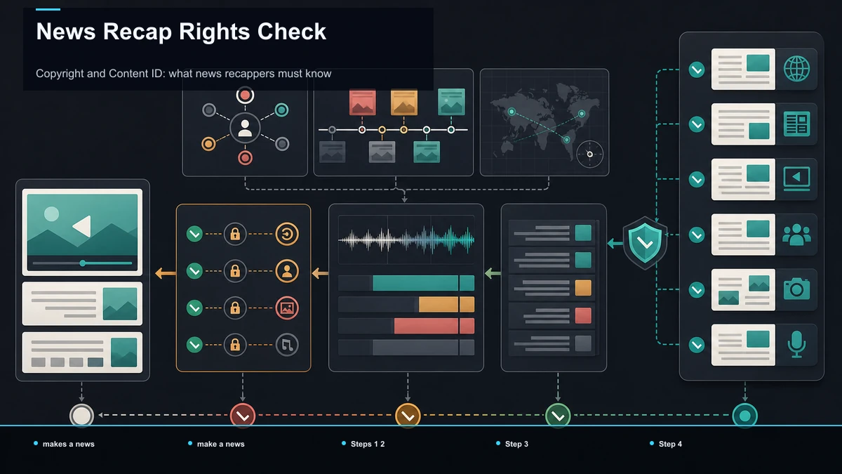 Verification checklist for News Recap Rights Check.