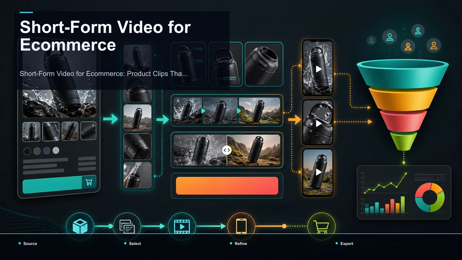 Vidéo courte pour le commerce électronique : extraits de produits qui convertissent