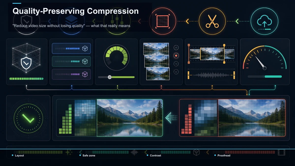 Annotated diagram for Quality-Preserving Compression.