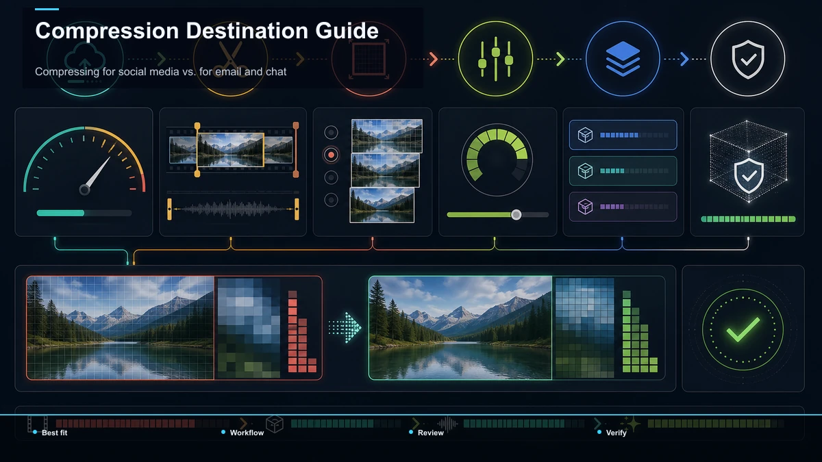 Comparison matrix for Compression Destination Guide; data cells are reserved for verified sources.
