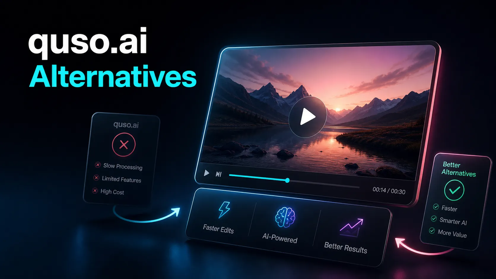 Best quso.ai Alternatives in 2026 (formerly vidyo.ai) blog cover illustration