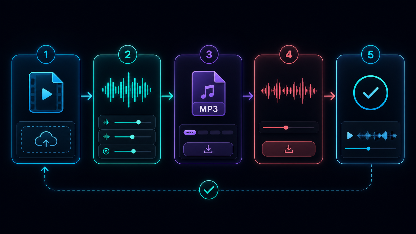 Konwertowanie wideo na MP3 z przesłanego pliku 1 详情图