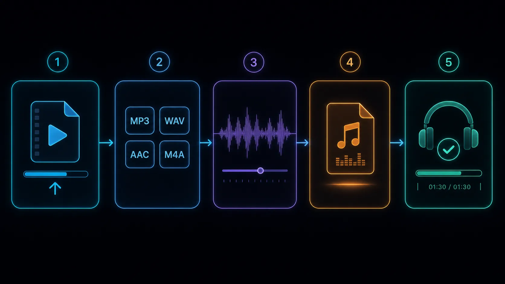 How to Extract Audio from Video: editing workflow overview