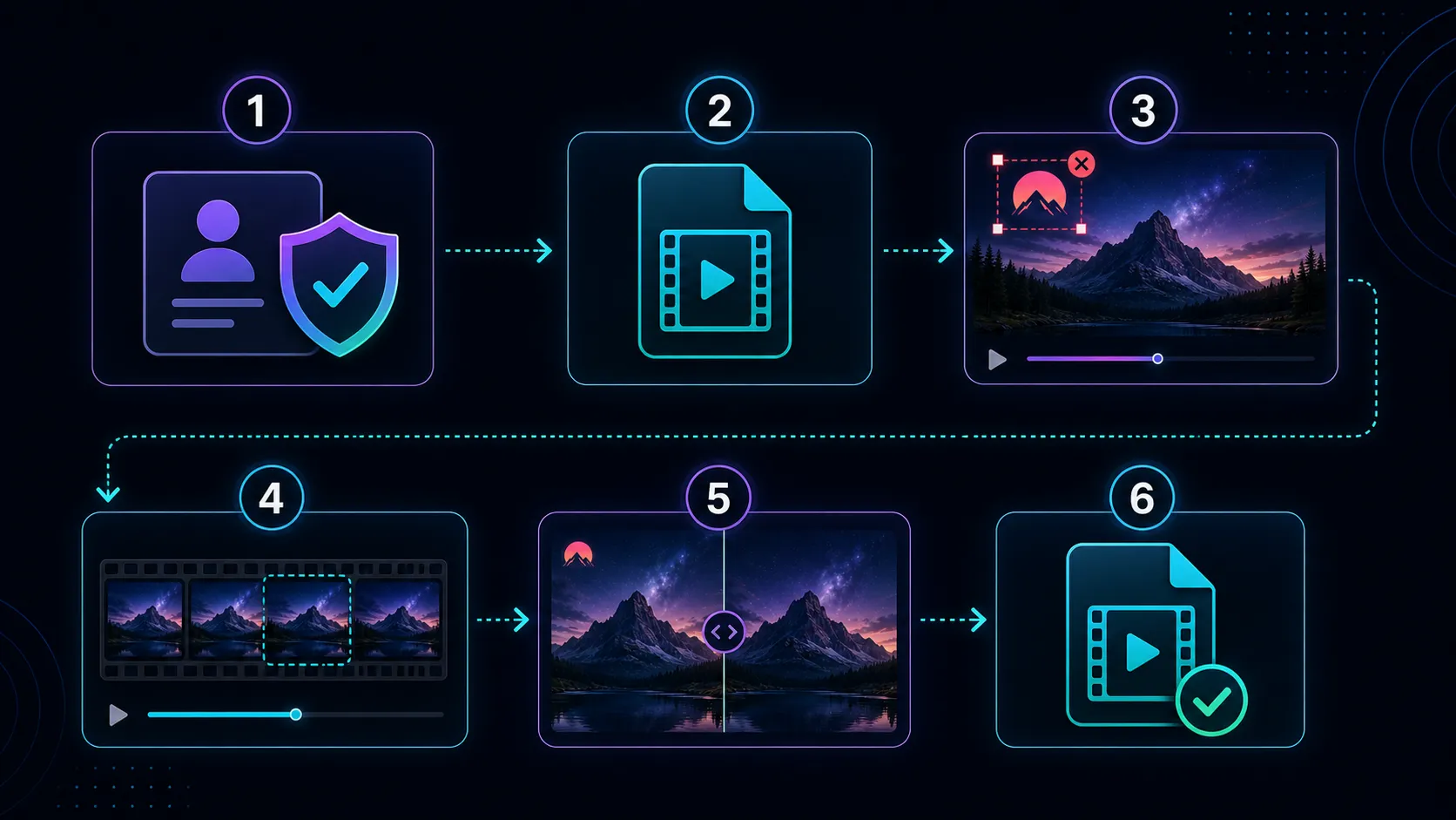Remove your video logo: editing workflow overview
