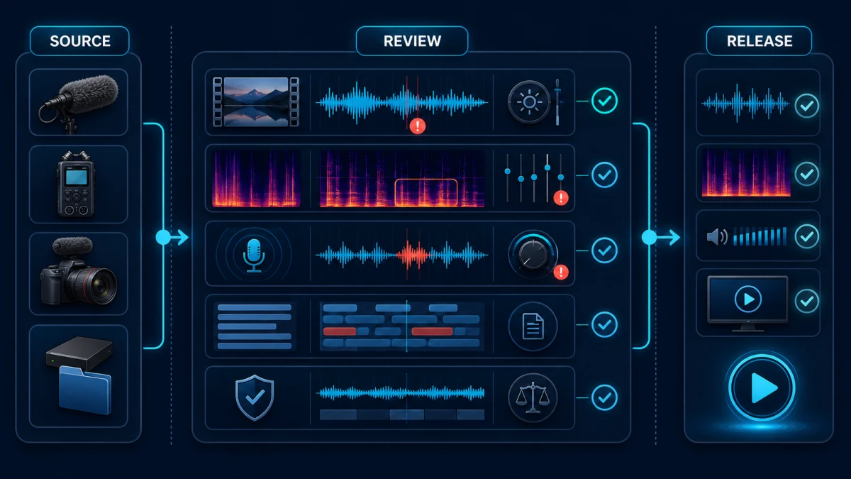 Video Audio Quality Checklist Before You Publish